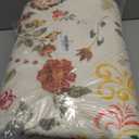 Washable Rugs 6x9 Non Slip Area Rug - Large Boho Floral Carpet for Living Room Bedroom Dining Room Kids Playroom Home Decor Carpet - Brown (Multi 35)