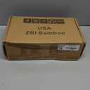 Spice Rack Kitchen Cabinet Organizer- 3 Tier Bamboo Expandable Display Shelf Black