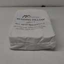 Sasttie Reading Pillows for Sitting in Bed Adult, Velvet Back Pillow Bed Sitting Up, Back-Rest Support Cushion for Sit Up on Couch, Sofa, and Floor, Dorm Essentials, Oeko-Tex Certified, Dark Grey