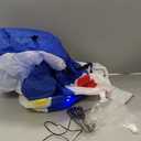 MICOCAH 6 FT Hanukkah Inflatables Outdoor Decorations, Inflatable Dreidel Built-in LED Lights Blow Up Yard Decoration, Hanukkah Decorations for Home Garden Lawn Hanukkah Decor Holiday Party, G6-3