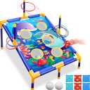 Animal Bean Bag Toss Game Toy Outdoor Toss Game, Family Party Party Supplies for Kids, Gift for Boys Birthday or Christmas for Toddlers Ages 3 4 5 6 Year Old (3-in-1)