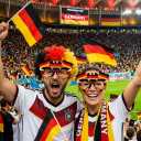 World Soccer Cup 2026 Merchandise-8 Pack Glitter Glasses & Headbands Set,DIY Your Favorite Soccer Star,Clear Germany Flags and Symbols,Sports Events Hairband Headwear Gift (GER set)