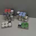 Huquary 108 Pcs Scented Tea Lights Candles Mini Scented Tealight Candles Bulk for Burning Approximately 4 Hours Time(Mix)