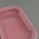 Disney Bento Box Leak-Proof Kids Lunch Box with Divided Compartments & Detachable Spork - Mickey & Minnie, Stitch, & Winnie the Pooh BPA Free Toddler Bento Box (Medium, Pooh & The Gang Blush Pink)