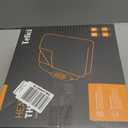 Tefici Electric Heated Blanket Throw, Super Cozy Soft 2-Layer Flannel 50" x 60" Heated Throw with 3 Heating Levels & 4 Hours Auto Off, Machine Washable, ETL&FCC Certified, Home Office Use,Camel