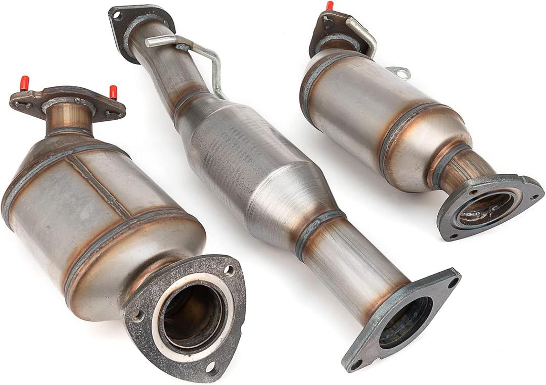 High Flow Front Catalytic Converter Kit Direct-Fit Chevy Traverse 2009 2010 2011 2012 2013 2014 2015 2016 2017 GMC Acadia 2007-2017 Buick Enclave 2008-2017 Saturn Outlook 2007-2010 3.6L