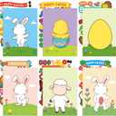 Fancy Land 18 Pack Easter Crafts for Kids Card Making Kit DIY Make Your Own Easter Cards with Envelopes Classroom School Activities Party Favors