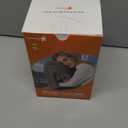 Sunany Travel Pillow, Inflatable Neck Pillow Used for Airplanes/Cars/Buses/Trains/Office Napping with Eye Mask/Earplugs (Blue) (Medium)