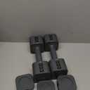 FEIERDUN 5-in-1 Adjustable Dumbbell Set of 2, 12LBS/20LBS Hand Weights for Women, 1s-Adjust Dual-Stable Dumbbell Set for Women Home Gym & Outdoor (A-Strength Grey)