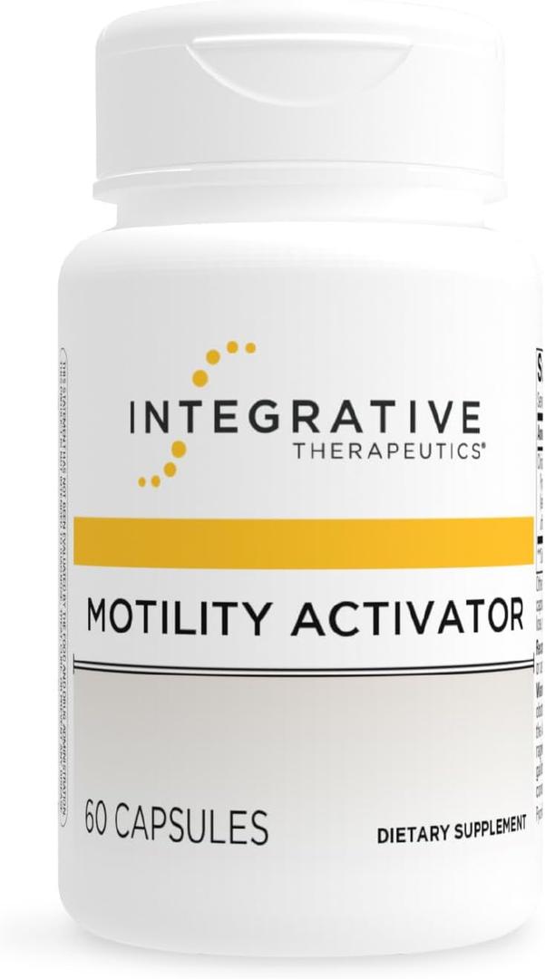 Integrative Therapeutics Motility Activator  GI Motility & Gut Health Support Supplement* - Dairy-Free & Gluten-Free - 60 Capsules (60 Servings)