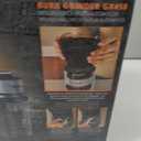 KRUPS Flat Burr Coffee Grinder Electric, 18 Adjustable Grind Settings, 2-20 Cups per Grind, Single Touch, Coffee Bean and Spice Grinder, Stainless Steel, Black