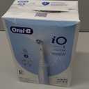 Oral-B iO Deep Clean Rechargeable Electric Powered Toothbrush, Icy Blue with iO Series 3 Limited, 2 Brush Heads and Travel Case - Pressure Sensor to Protect Gums - 3 Cleaning Settings - 2 Minute Timer (1 Count (Pack of 1))