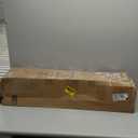 MYOYAY 4'' Rise Rubber Curb Ramp Heavy Duty Rubber Threshold Ramp 10 Ton Car Vehicle Curbside Driveway Ramp for Loading Dock Sidewalk Wheelchair, 38'' (L) x 9.84'' (W) x 4'' (H)