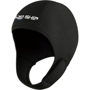 Skyone Neoprene Dive Hood Wetsuit Hood for Men Women, Scuba Diving Hoods 2MM with Adjustable Chin Straps, Neoprene Swim Cap Surfing Head Cover Stretchable for Boating Kayaking Water Sports