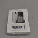 rtfone A400 Pro Silver - Large Button Cell Phone for Seniors丨4G LTE Unlocked Phones with SOS Button丨2MP Rear Camera丨Charging Dock丨1800mAh丨Dual SIM丨Speed Dial丨Volume Boost丨Hands-free丨Dumb Phone丨USB-C