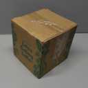 LE TAUCI 6 Inch Plant Pot, Ceramic Pot with Drainage Hole & Rubber Plug, Indoor Planter for Herbs & Small Houseplants, Cylinder Planter for Home Office, White