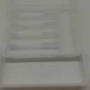 Lifewit Silverware Drawer Organizer, Expandable BPA Free Utensil Tray for Kitchen, Adjustable Flatware and Cutlery Holder for Spoons Forks Knives, Plastic Kitchen Organizers and Storage, Clear