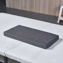 SAMTY Bench Seat Memory Foam Chair Pads Non-Slip Rubber Back Indoor Swing/Settee Cushion 48 x 16 inch, Grey