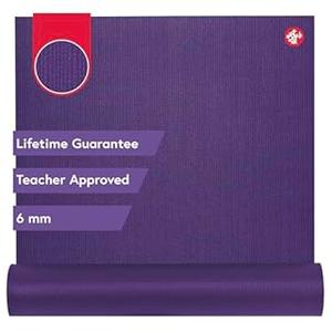 Manduka PRO Yoga Mat Premium 6mm Thick Mat, High Performance Grip, Ultra Dense Cushioning for Support and Stability in Yoga, Pilates, Gym and Any General Fitness (71" x 26)