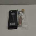 58mm Bottomless Portafilter Compatible with Breville Dual Boiler, Oracle, Oracle Jet Espresso Machines Walnut Handle 2 Ears 18-21g Double Shot Filter Basket Included