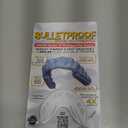 Braces Mouthguard, Bulletproof: Worlds Thinnest & Strongest Sports Mouth Guard for Braces! Wrestling Football Basketball Hockey Rugby Lacrosse BJJ MMA Boxing Mouthpiece. Adult Youth Kids Mouth Piece (Clean White)