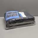 XL Back Seat Extender for Dogs-Supports 400lb,Waterproof Dog Car Seat Cover Hard Bottom-Detachable,600D Oxford Cloth Proof Nonslip Soft,Dog Hammock for Car,SUVs (XL Full Size Truck, Black)