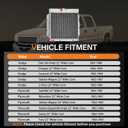 4-Row Radiator Replacement for 1963-1969 Dodge Charger