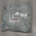 Beatrice Home Fashions Medallion Chenille Bedspread, Standard Sham, Blue