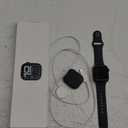 Apple Watch Series 10 [GPS 42mm case] Smartwatch with Jet Black Aluminum Case with Black Sport Band - S/M. Fitness Tracker, ECG App, Always-On Retina Display, Water Resistant