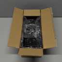 Sponge Holder for Kitchen Sink, Self-draining Sink Organizer with Towel Rack and Brush Holder, Metal Kitchen Sink Organizer for Countertop, Black