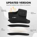 Plantar Fasciitis Relief Sleeve with Arch Support Inserts- Anti Slip Heel Insoles for Women/Men Flat Feet Achilles Tendonitis