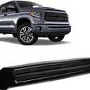 Hood Scoop Molding Compatible With Toyota Tundra 2014-2021 Grill Upper Molding Hood Molding Front Upper Hood Bulge Molding (Black)