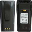 NNTN4497CR NNTN4497DR 7.4V 2250mAh Li-ion Battery High-Capacity Compatible for Motorola Radio NNTN4496 NNTN4497 CP040 CP150 CP200 CP200D CP200XLS CP250 EP450 DEP450 PR400 GP3188 GP3688 With Belt Clip