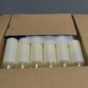 24 Pack LED Flameless Candles Set(14/16/18cm), Battery - Operated with 4 Remotes,Clear, Timer & Flickering/Steady Modes for Home dcor, Wedding, Patio,Outdoor.