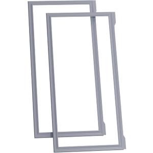2 Pack-W10830162 Refrigerator Door Gasket Replacement for Whirlpool, Kenmore, Kitchen-Aid Refrigerator Door Seal, 39.7"x16.9" Fridge Door Gasket Seal fit Model WRF535SMBM00, KBFS20EVMS13, IX6HHEXDSM00