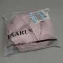 EXARUS 4 Piece Girls Satin Shorts Set Silky Short Sleeve Button with Pockets Summer Outfits for Kids 8-14Y