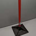 QLT by Marshalltown Tamper with Steel Handle,10 x 10 Inch Tamper, 48 Inch Handle, HT10