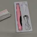 Heated Eyelash Curlers Electric Eyelash Curler with LED Display, 3 Temperature Modes Anti-Burn USB Rechargeable Natural Curling 24H Long Lasting for Women Makeup Tools Gifts RT911 (Pink)