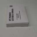 4FT Marquee Light Up Number 1,Party Decoration Large Marquee Light Up Letters with Weighted Water Bag,Pre-cut Foam Board Set Can Be Used for Birthdays,Weddings,Baby Anniversaries