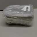 5 pcs Stainless Steel Food Storage Containers With Lids Airtight, Portable Freezer Storage Containers, Leak Proof Meal Prep Containers Reusable, Refrigerator Fresh-Keeping Box (Square)