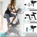Oversized Bike Seat for Peloton Bike & Bike+, Comfort Seat Cushion Compatible with Peloton, Road or Exercise Bikes, Bicycle Wide Saddle Replacement for Men & Women, Accessories for Peloton
