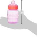 Philips AVENT My Easy Sippy Cup with Soft Spout and Spill-Proof Design, Pink/Purple, 9oz, SCF553/23 (Pack of 2)