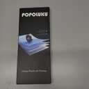 Popoluku DiamondClear 9H+ Tempered Glass for iPhone 16 Pro Max Screen Protector 6.9" [10X Military Grade Shatterproof] Longest Durable, OneStep Easy Installation, Bubble Free, Full Coverage 2 Pack