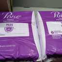 Poise Incontinence & Postpartum Pads for Bladder Leaks, 7 Drop Ultra Absorbency, Long Length, 78 Count