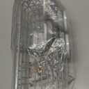 LEVERLOC Shower Caddy Suction Cup, 2 Pack Shelves for Inside with Hooks and Soap Holder, NO-Drilling Bathroom Holder, Rustproof Meatl Bathroom Organizer, Grey