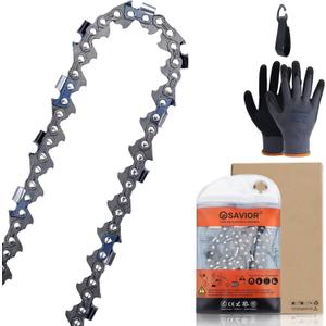 Savior 18 Inch Chainsaw Chain for DEWALT DCCS672 / DCCS672X1 / DCCS600/ DCCS672B 60V Chainsaw, 18" Replacement Chain for DEWALT DW01DT618