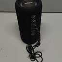 Ortizan Portable Bluetooth Speaker x Stocking Stuffers: IPX7 Waterproof, Wireless, Big Sound, Deep Bass, Dual Pairing, 30H Playtime, White Elephant Gift for Adults Men Women Teen Boys Girls (Black)