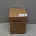 Milk Frother and Steamer, 6 in 1 Milk Steamer and Milk Warmer, 17oz Auto Shut Off Electric Frother with Touch Screen, Hot/Cold Foam Maker for Coffee, Latte, Cappuccino, Hot Chocolate, Black