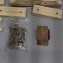 Wooden Easel Stand for Sign and Painting - Adjustable Artist Easel for Adults - Home & Wedding Display, Art Easel with Canvas Holder for Studio, Classroom (Primary Colour)