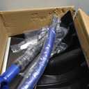 ORIENTOOLS Folding Snow Shovel with D-Grip Handle and Durable Aluminum Edge Blade, Emergency Snow Shovel for Car, Truck, Recreational Vehicle, etc.(Blade 9")